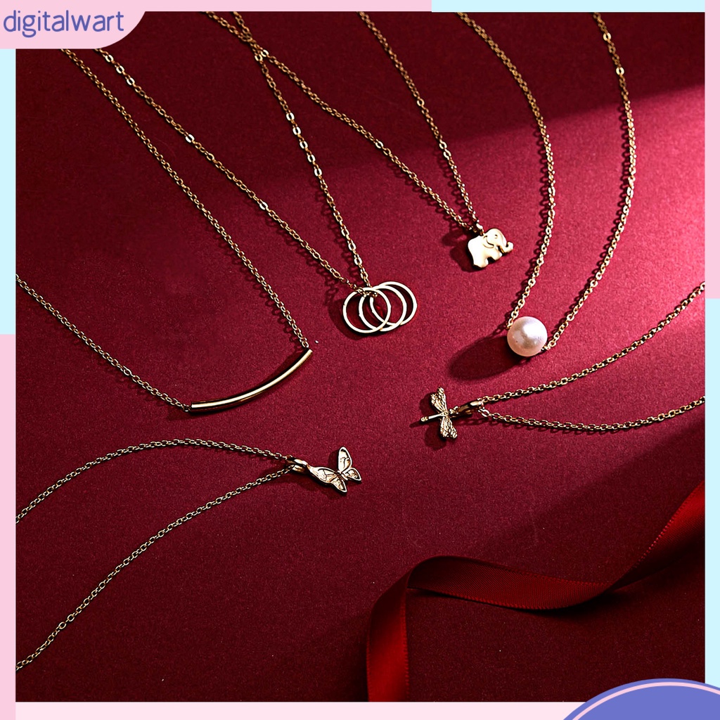 [IGT] Dây Chuyền Mặt Hình Voi Tinh Tế Chắc Chắn Nhiều Hình Dạng Chống Vỡ Cho Nữ