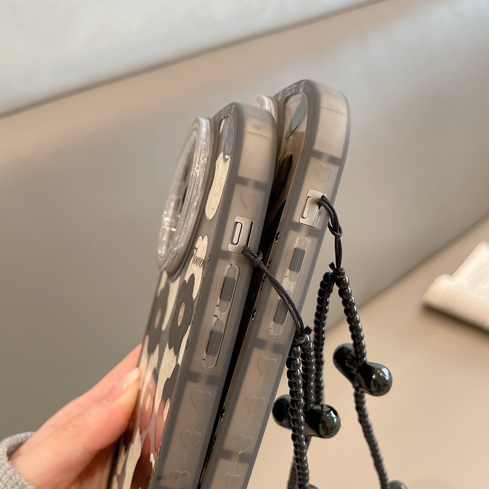 Ốp Điện Thoại TPU Mềm Chống Rơi Phối Kim Tuyến Nước Cho Iphone 14 13 12 11 Pro Max