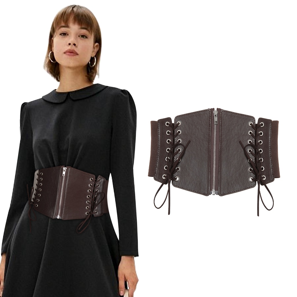 Thắt Lưng Dây Rút Co Giãn Thời Trang Cho Nữ