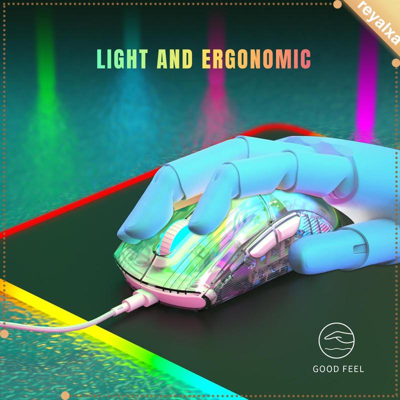 Chuột Chơi Game Có Dây 12800 DPI 6 DPI RGB Chuyên Dụng Cho Máy Tính Laptop