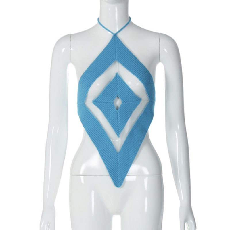 Áo Nữ Không Tay Màu Trơn Thời Trang Gợi Cảm Y2k