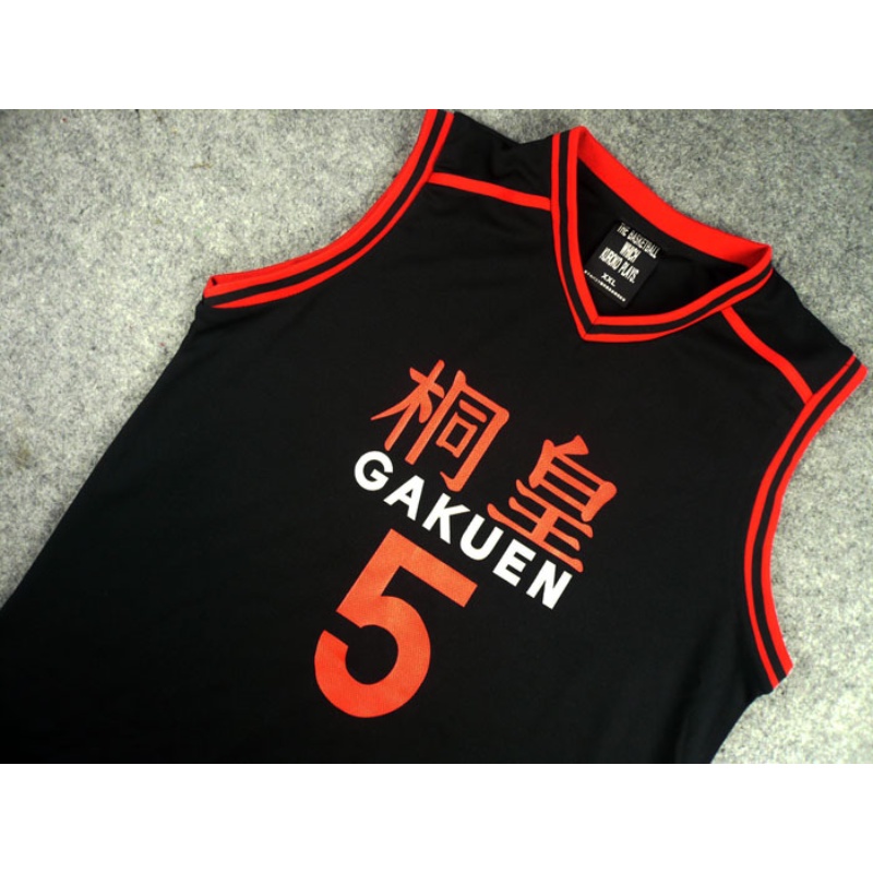 Set Đồ Thể Thao Hóa Trang Nhân Vật Anime Kuroko No Basket Basuke