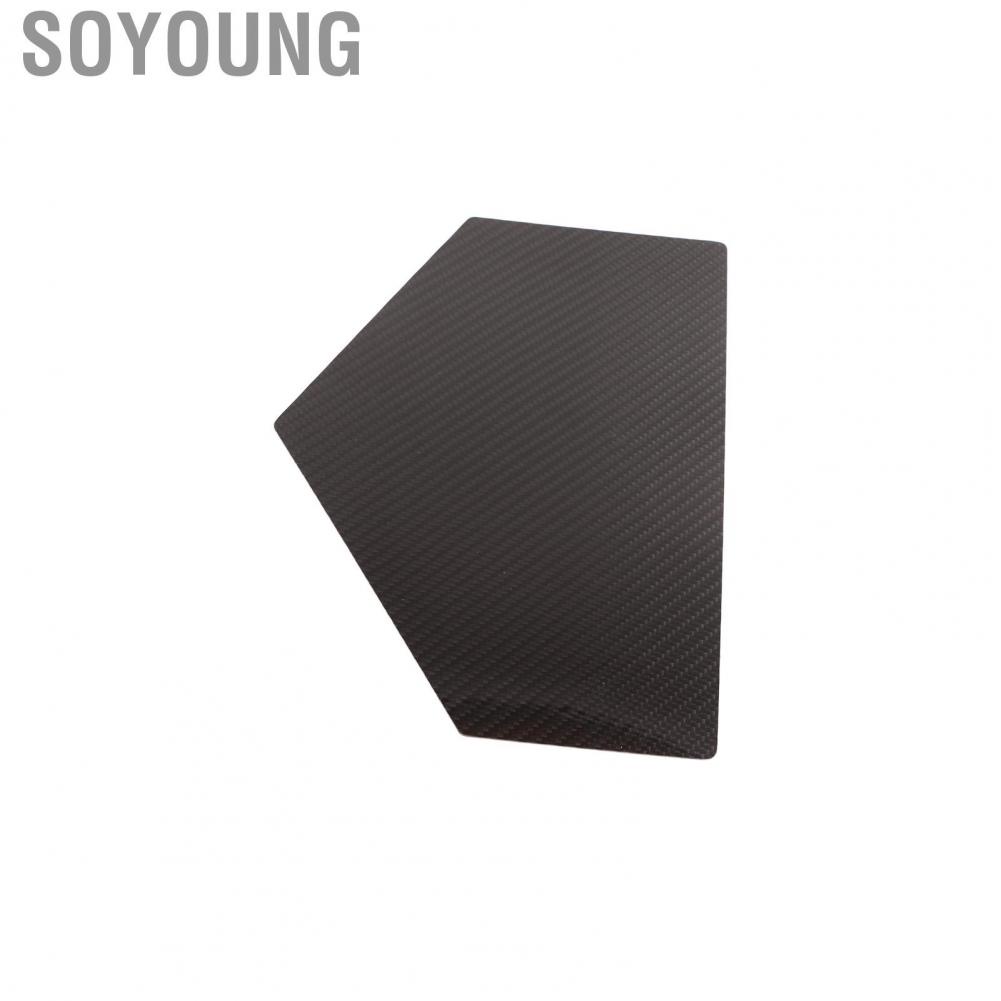 Soyoung Interior Dashboard Storage Cover Trim  Box Mat Distinctive Design Charming Appearance Carbon Fiber for ATV