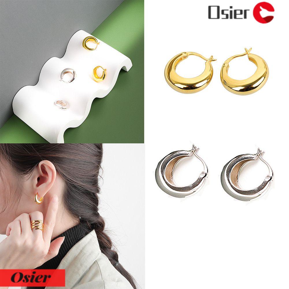 Bông Tai Dạng Vòng Phong Cách Cổ Điển Cho Nữ OSIER1