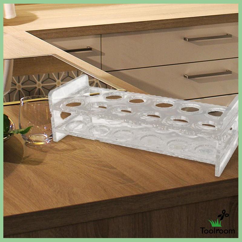 Giá Đỡ Cốc Uống Nước Bằng Acrylic Trong Suốt Tiện Dụng