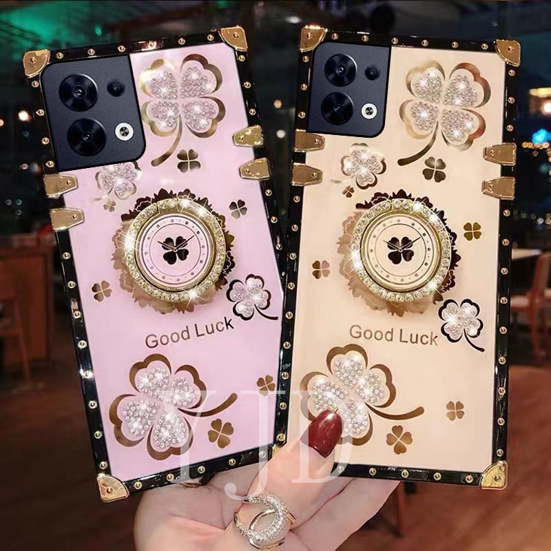 Ốp Điện Thoại Chống Sốc Hình Vuông Cho OPPO Reno8 Reno8 Z Reno8 T