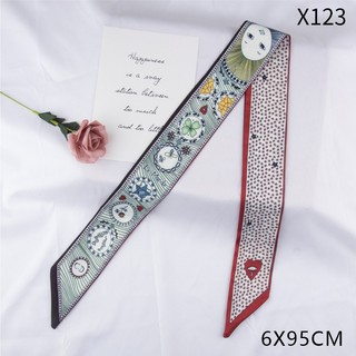 2 Miếng Tarot Satin Khăn Tóc Dây Ruy Băng Túi Khăn Lụa Khăn Cổ Nơ Dây Buộc Cravats Phụ Kiện Thời Trang