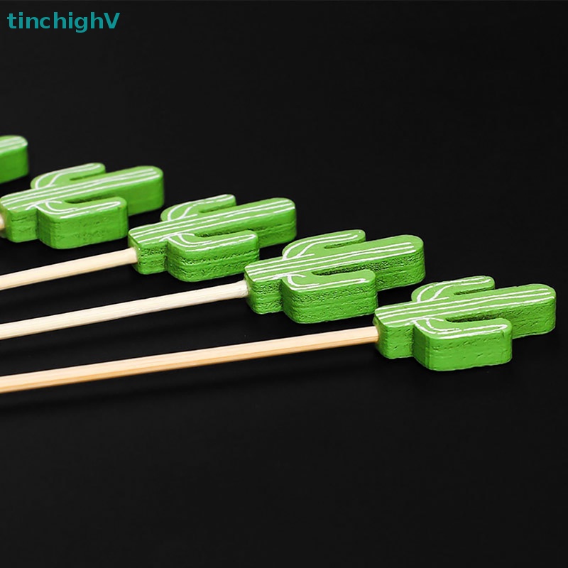 Set 20 Xiên Tre Ăn Trái Cây / Bánh Cupcake Dùng Một Lần