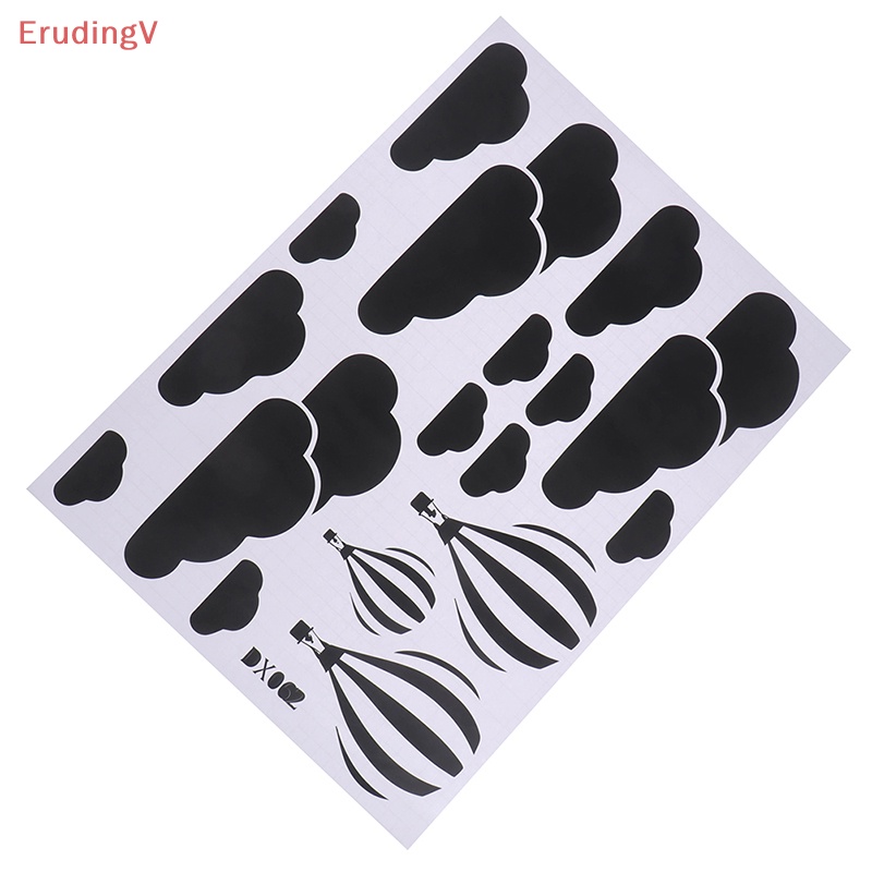 [ErudingV] Đề Can Dán Tường Hình Khinh Khí Cầu Đám Mây Lớn DIY Trang Trí Phòng Trẻ Em [Mới]