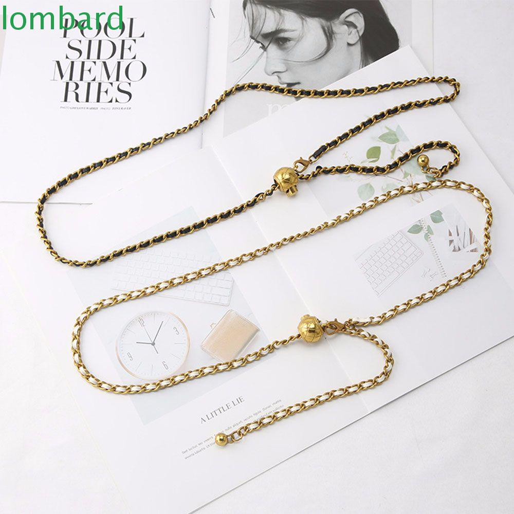 Thắt Lưng Dây Xích Có Thể Điều Chỉnh Phong Cách Punk Cá Tính Cho Nữ