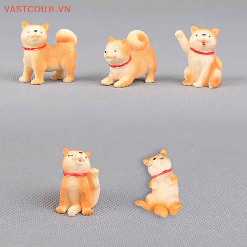 Mô Hình Chú Chó Shiba Inu Akita Nhật Bản Đáng Yêu Dùng Trang Trí