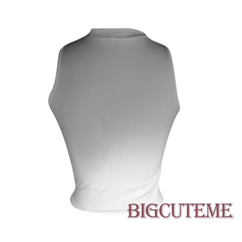 Áo Lưới Không Tay Màu Sắc Đơn Giản Thời Trang Mùa Hè Cho Nữ