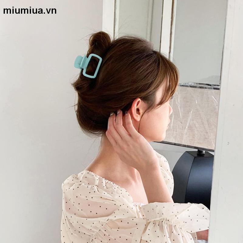 miumiuaKẹp Tóc Mini Màu Sắc Ngọt Ngào Thời Trang Mùa Hè Cho Nữ