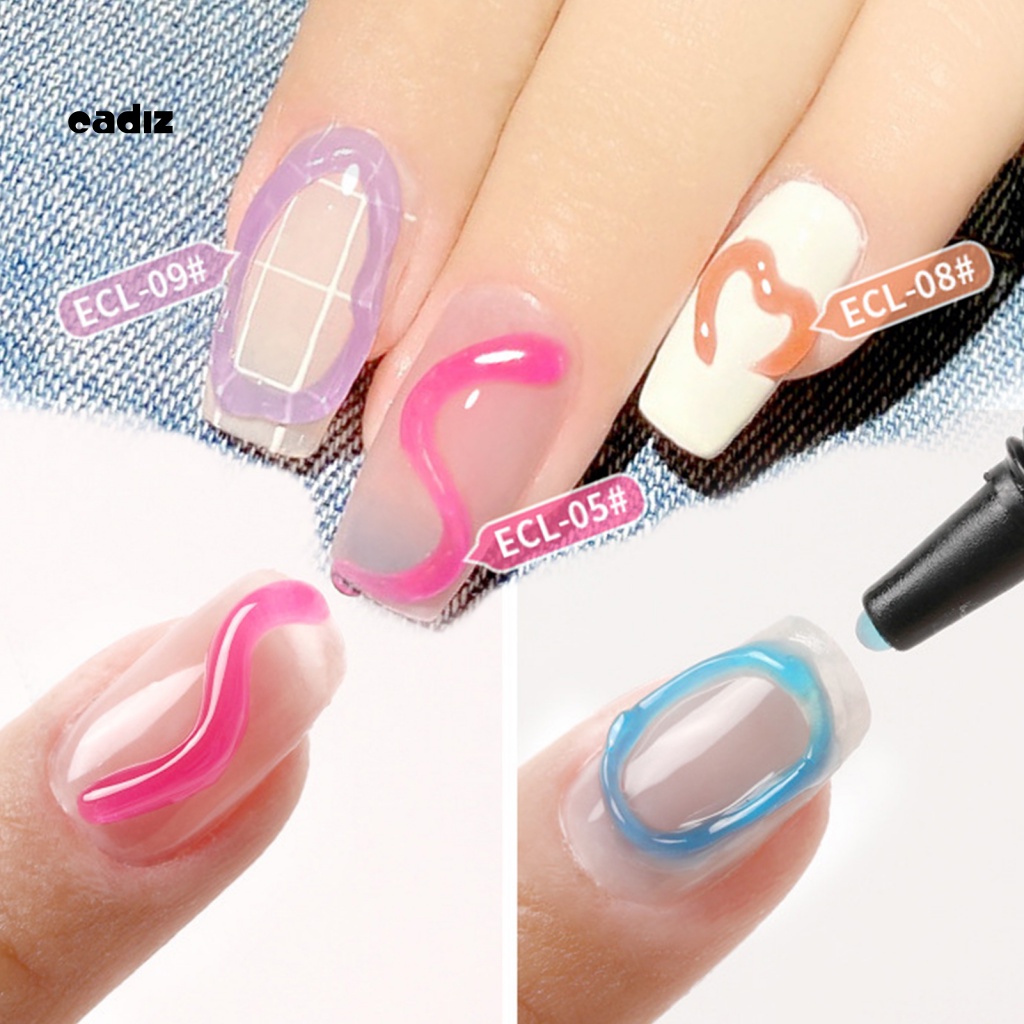 Sơn Móng Tay UV Gel 3D Chuyên Nghiệp Màu Sắc Tươi Sáng 10g Dành Cho Nữ