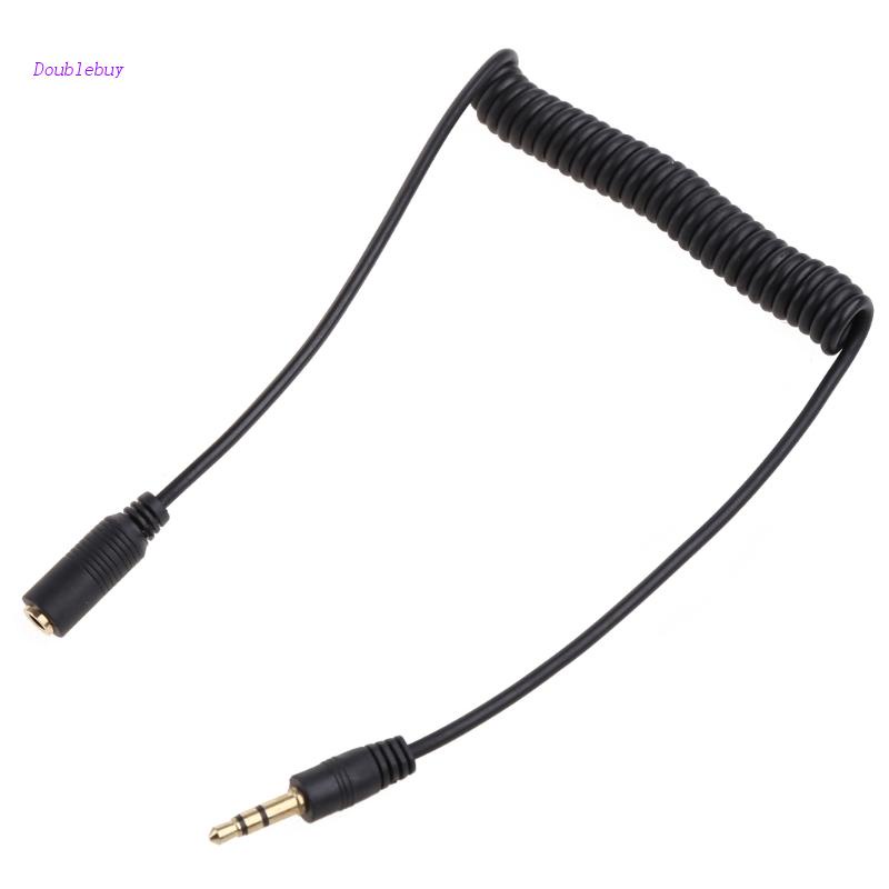 Dây Cáp Lò Xo Nối Đầu Đực Sang Đầu Cái Cho Loa Điện Thoại / Xe Hơi
