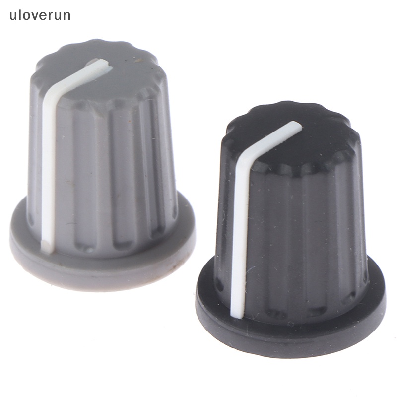 Uloverun Set 5 Núm Vặn Chiết Áp Hình Chữ D 270 Độ Bằng Cao Su