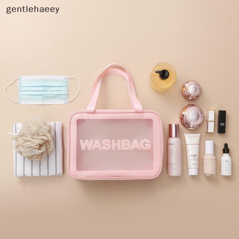 Túi Đựng Đồ Trang Điểm Bằng PVC Tiện Dụng Khi Đi Du Lịch