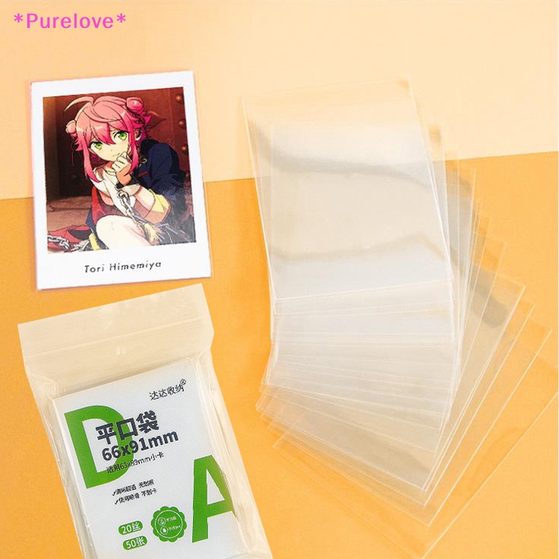 Set 50 Tấm Phim Bọc Bảo Vệ Thẻ CPP 3 Inch Chuyên Dụng Mới