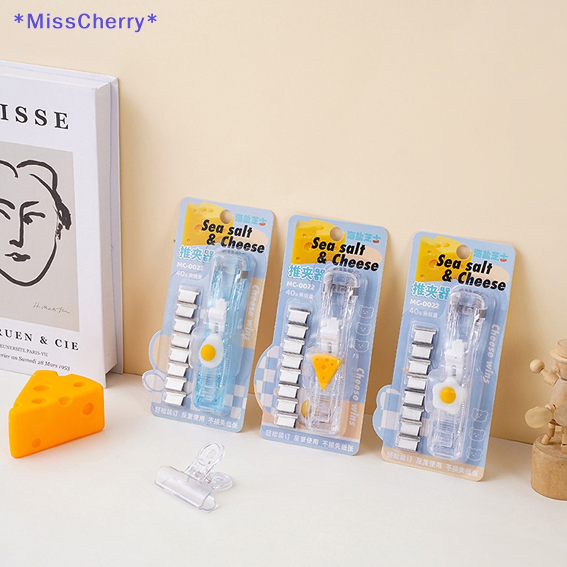 Mchy &gt; Kẹp Bấm Ghim Di Động Có Thể Tái Sử Dụng Cho Văn Phòng Trường Học Ins Mới