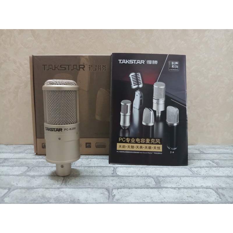 Combo Mic Thu Âm K200 và Soundcard Icon Pro