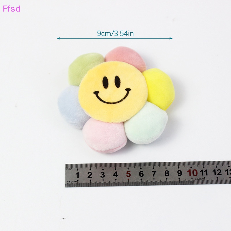 {Ffsd} Bán Chạy 1 Cái Móc Khóa Xe Hơi / Túi Xách Hình Hoa Hướng Dương Nhồi Bông