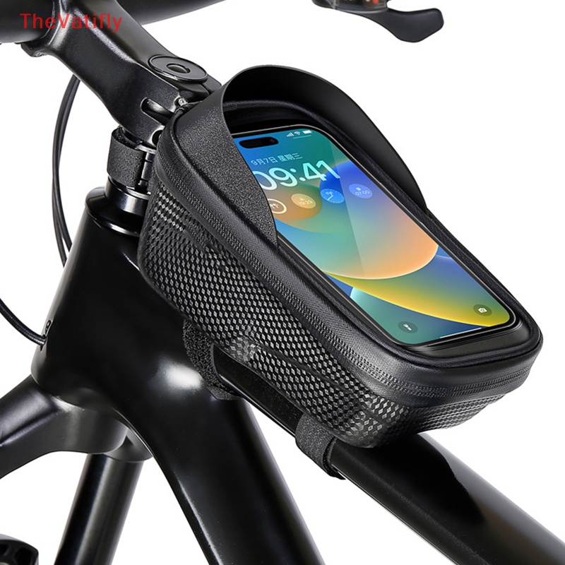[Thevalifly] Túi Đựng Điện Thoại Chống Nước Gắn Khung Trước Xe Đạp Leo Núi