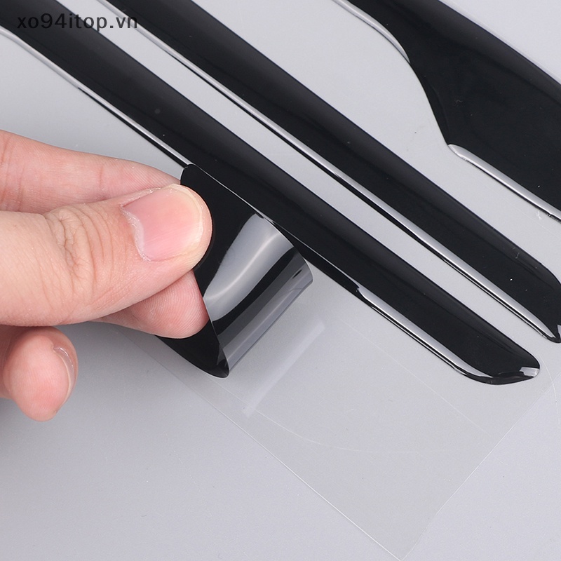 Bộ Miếng Dán Bảo Vệ Tay Nắm Cửa Màu Dạ Quang Cho Model 3 / Y