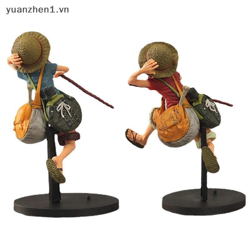 Mô Hình Nhân Vật Monkey D Luffy Phiêu Lưu Chạy Bộ Vui Nhộn Bằng PVC