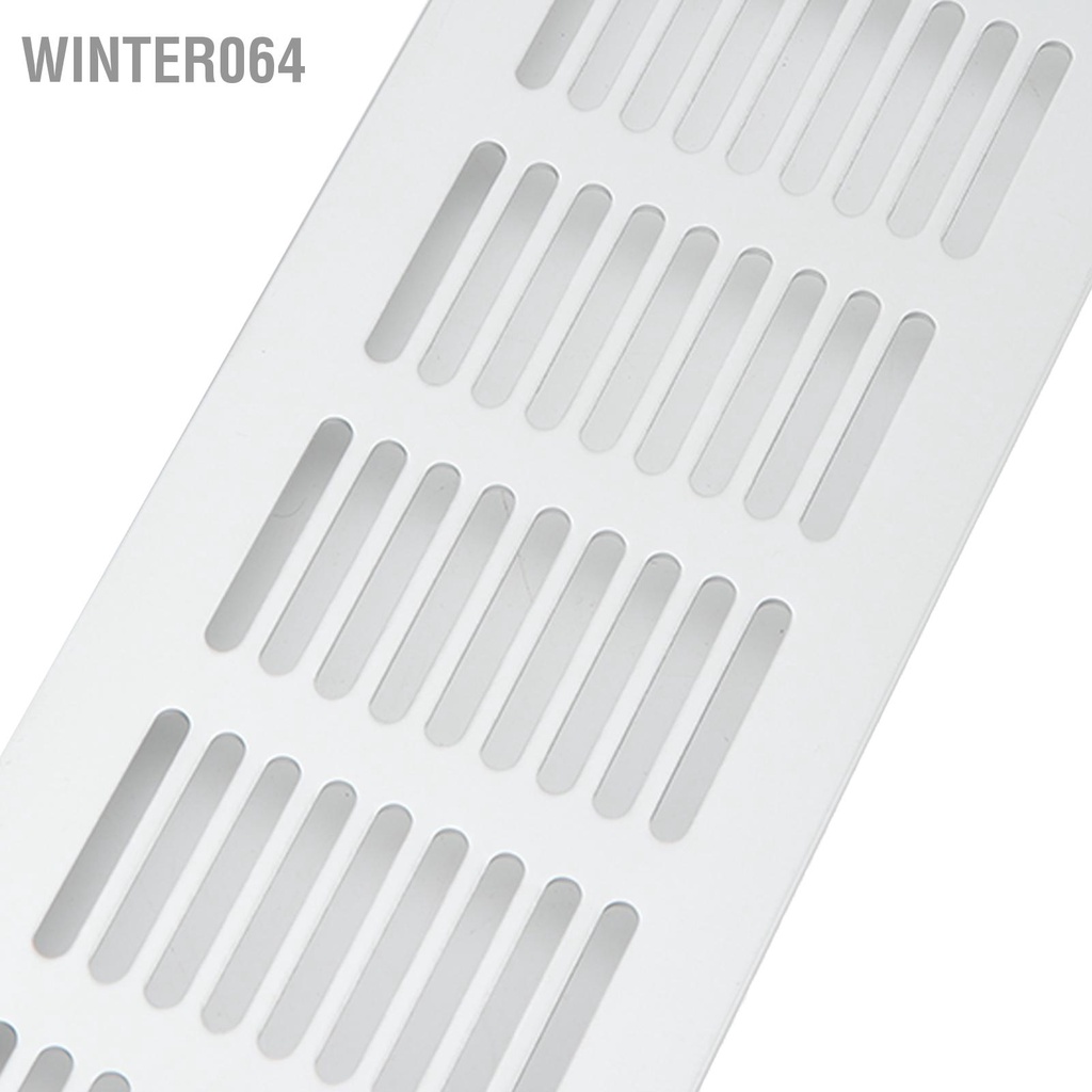 Winter064 2 Chiếc Lỗ Thông Khí Lưới Tản Nhiệt Gió Hợp Kim Nhôm Hình Chữ Nhật Tấm Hơi Cho Tủ Giày Quần Áo