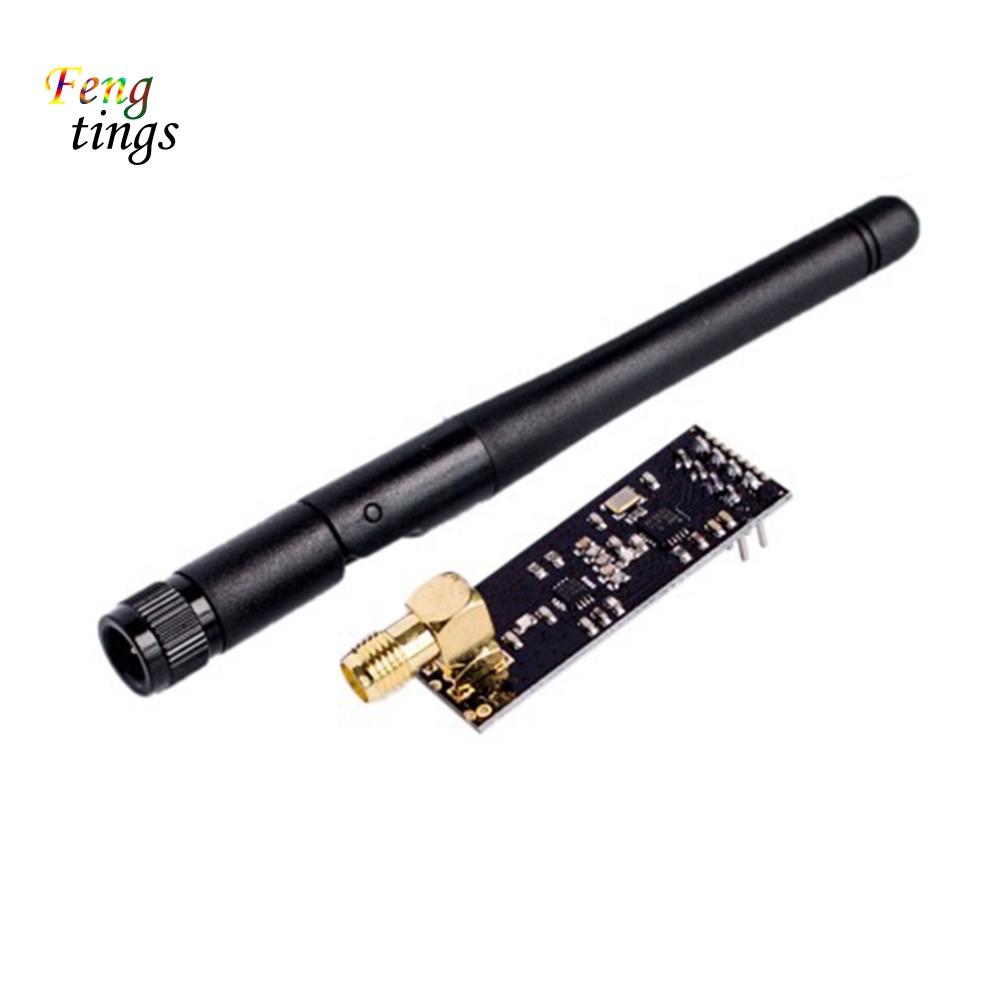 Mô Đun Thu Phát Tín Hiệu Không Dây 2.4G 1100M NRF24L01 + PA + LNA SMA