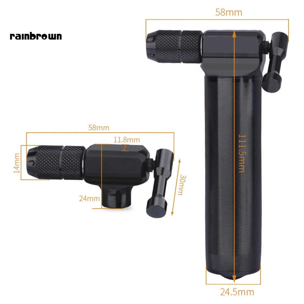 1 Bộ Vòi Bơm Mini CO2 Áp Suất Cao Chống Rỉ Sét