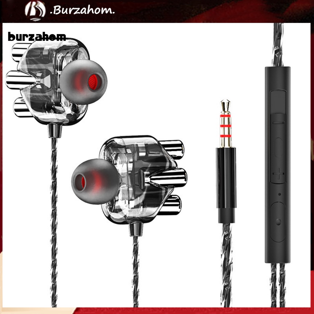 Tai Nghe Nhét Tai Thể Thao Có Dây Trong Suốt