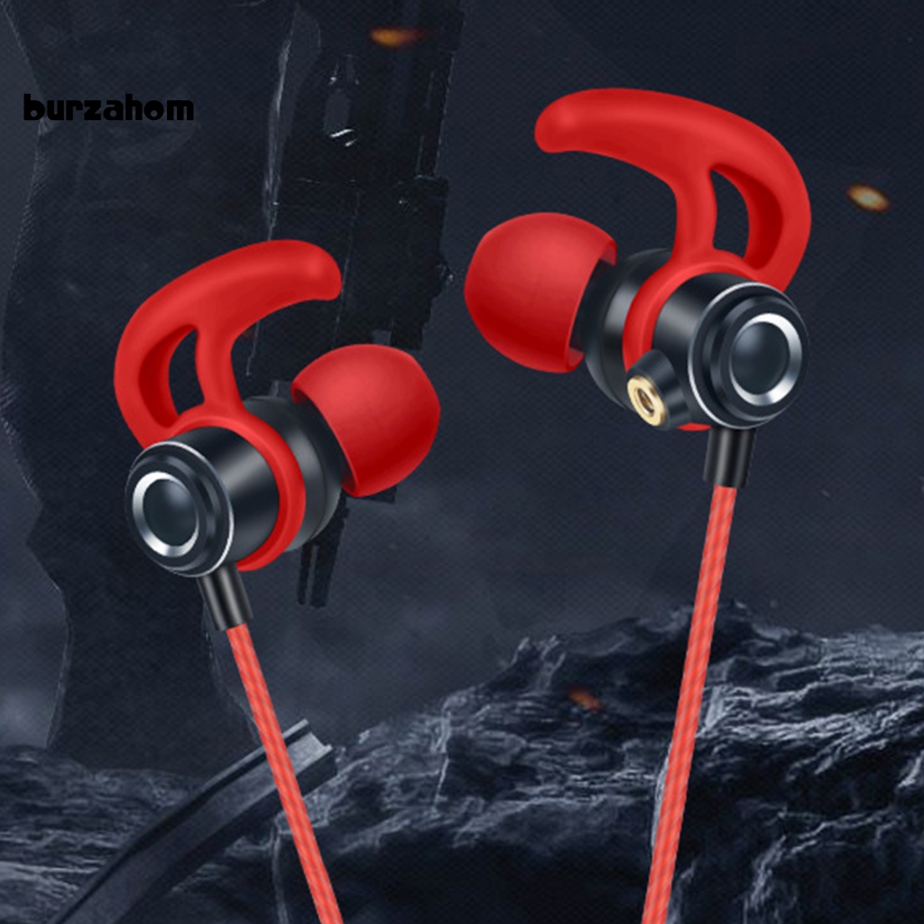 Tai Nghe Nhét Tai Jack 3.5mm Có Micro Thiết Kế Thể Thao Cho Điện Thoại