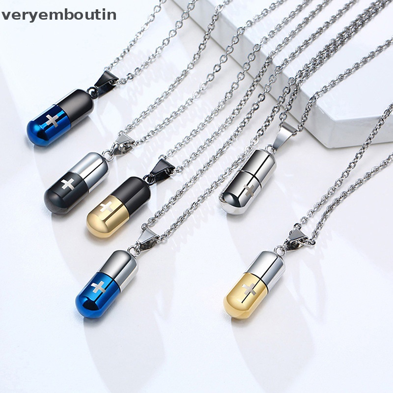 Vòng cổ Mặt Hình Viên Thuốc 1 Cái