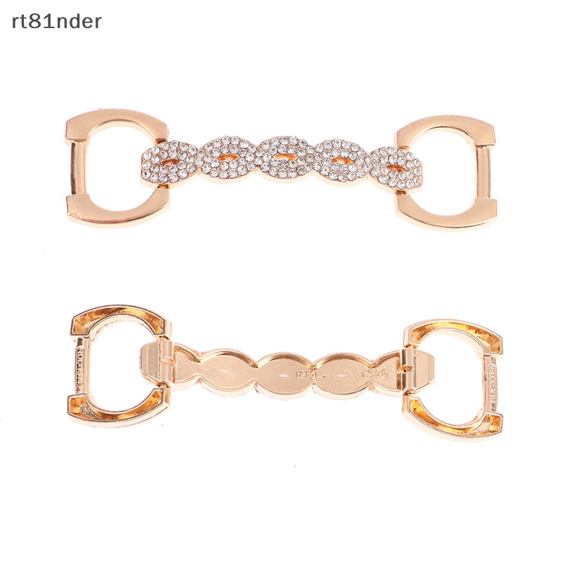 Rt 1 Phụ Kiện Khóa Kẹp Giày Cao Gót Đính Đá Trang Trí Dành Cho Bạn Nữ n