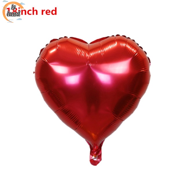 Bong Bóng Màng Nhôm Hình Trái Tim 18 inch Dùng Trang Trí Tiệc Cưới / Sinh Nhật