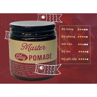 Sáp Vuốt Tóc TALENTO Marter Clay Pomade