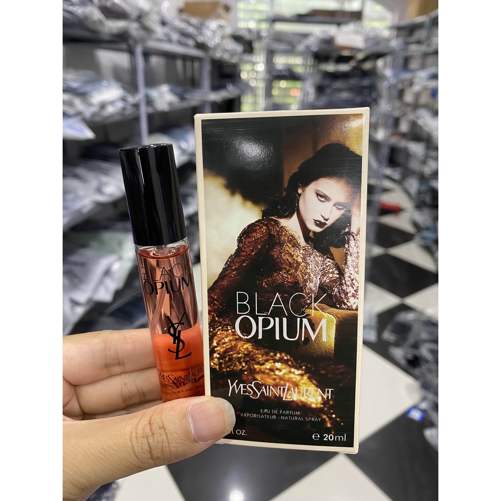 Nước hoa nữ YSL Black O.pium Women EDP nước hoa nữ thơm lâu ngọt ngào loại 20ml