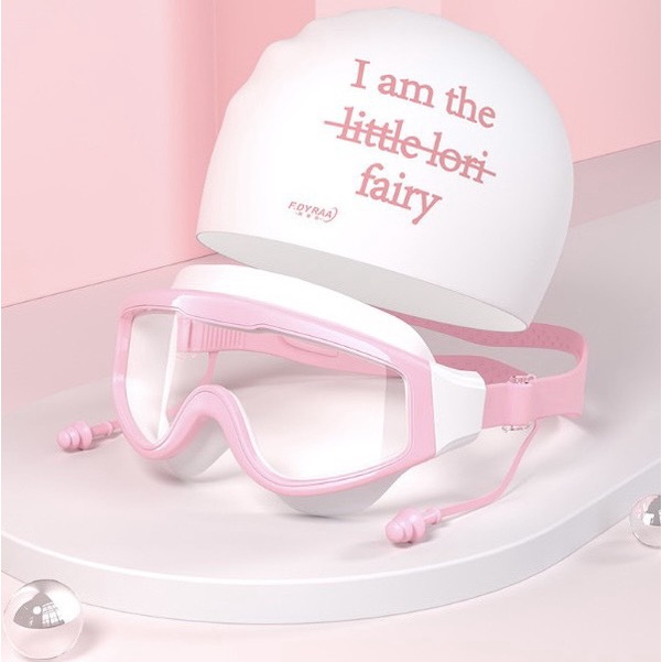 Combo Kính Bơi Người Lớn Hiệu YouYou Chính Hãng Kèm Mũ Bơi, Nút Bịt Tai, Kẹp Mũi Chống Sặc Nước Chống Sương Mù