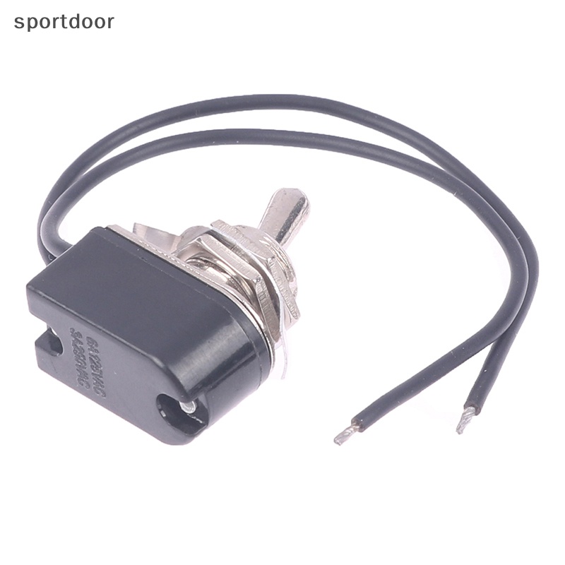 Công Tắc Gạt Tiêu Chuẩn AC 250V 3A On / Off Kèm Dây Cáp 15Cm