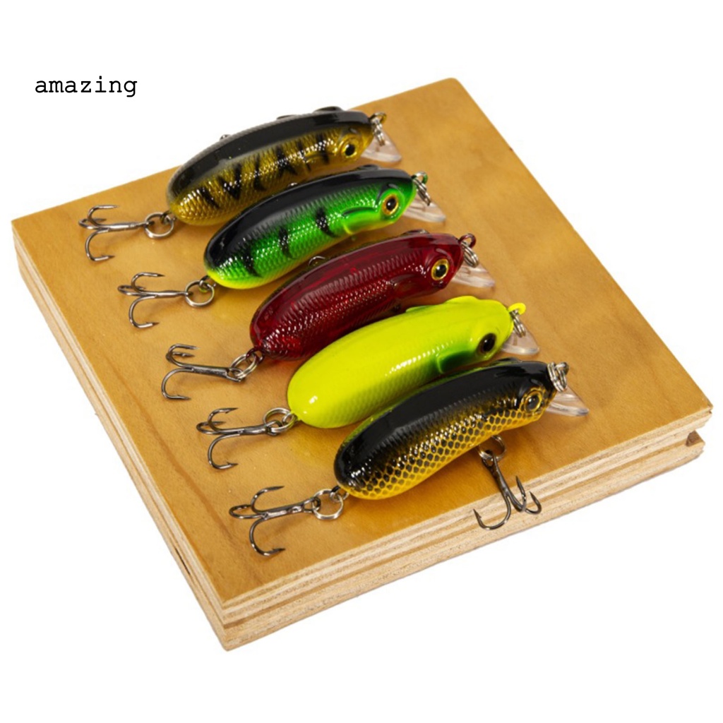 Mồi Câu Cá Giả Chuyên Nghiệp 5cm Không Dễ Biến Dạng