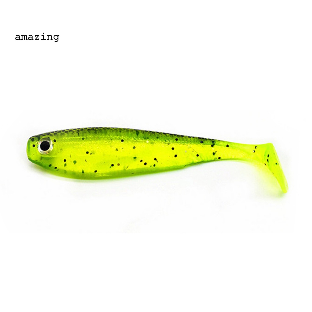 Mồi Câu Cá Giả Mắt 3D Mềm Màu Sắc Tươi Sáng 12cm / 12g