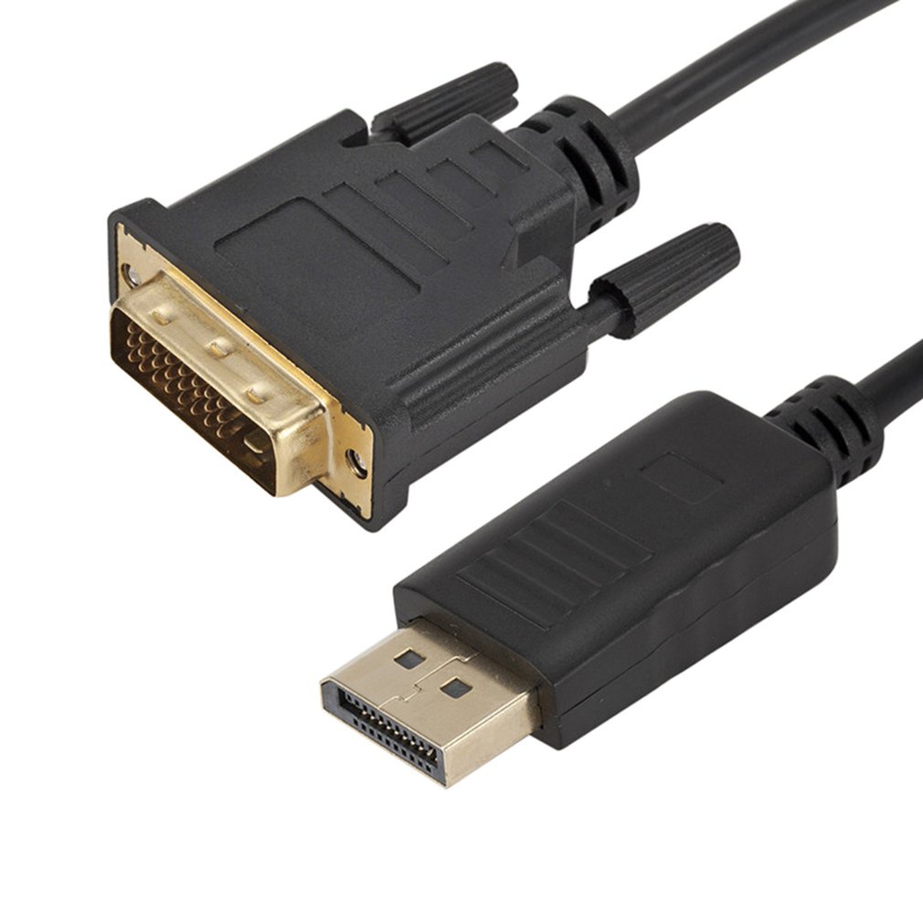 Dp To Dvi Adapter Cable Displayport 24+1 1.8 Meters 1080P Multiple Screens Display Function [Q/3]