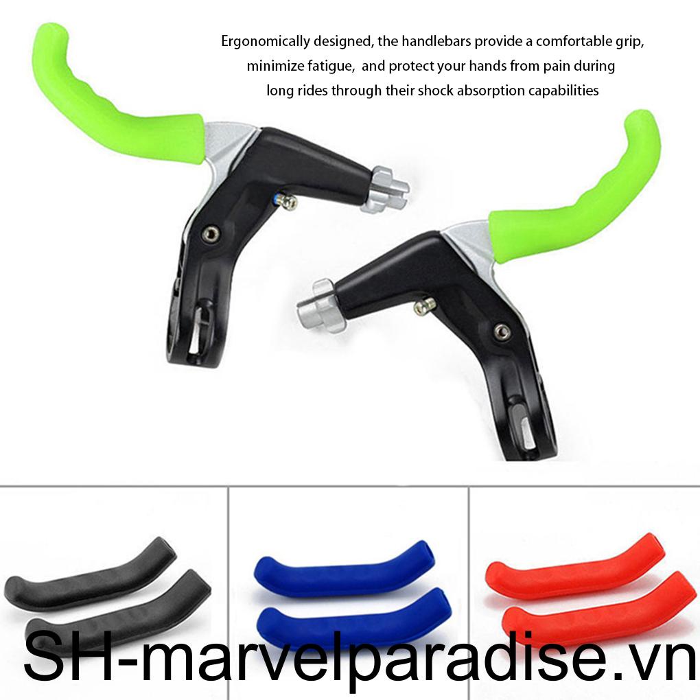 1 Cặp Vỏ Bọc Tay Cầm Xe Đạp Leo Núi Chống Trượt Tháo Rời Được