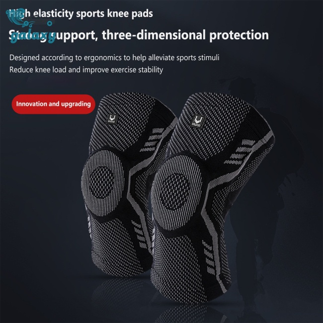Galaxy Băng Quấn Bảo Vệ Đầu Gối Chống Trượt Thoáng Khí Thoải Mái Cho Nam Nữ Sự Bảo Vệ