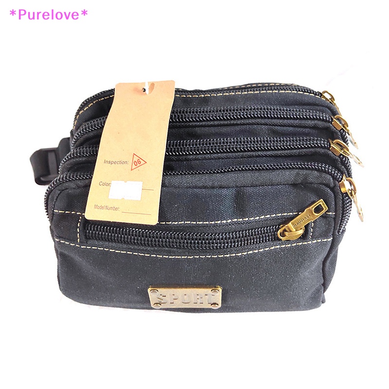 Túi Canvas Đeo Hông Đựng Điện Thoại Chất Lượng Cao Phong Cách Vintage Cho Nam Mới