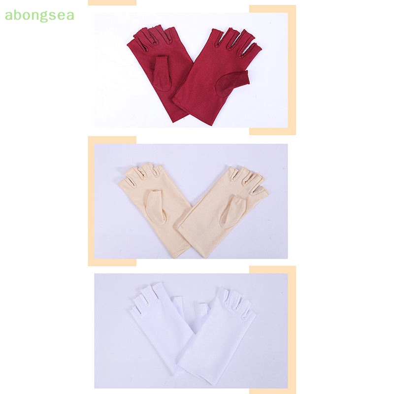 1 Đôi Găng Tay Chống Tia Uv Bảo Vệ Móng