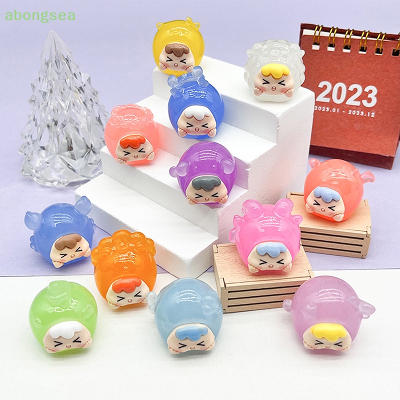 1 Mô Hình Búp Bê Hoạt Hình Phản Quang Dùng Trang Trí