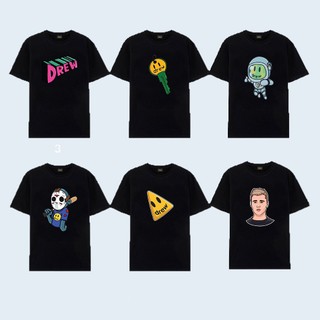 DEAL LỜI Áo thun tay lỡ Drew House FULL MẪU trắng đen unisex form rộng cổ tròn MẪU HOT