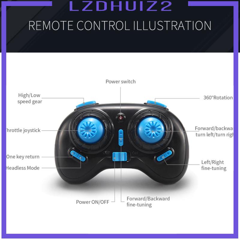 Máy Bay Điều Khiển Từ Xa 3D MINI Bỏ Túi 6 Trục Lzdhuiz H36